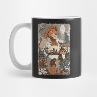 The Lion King Movie Characters Mug